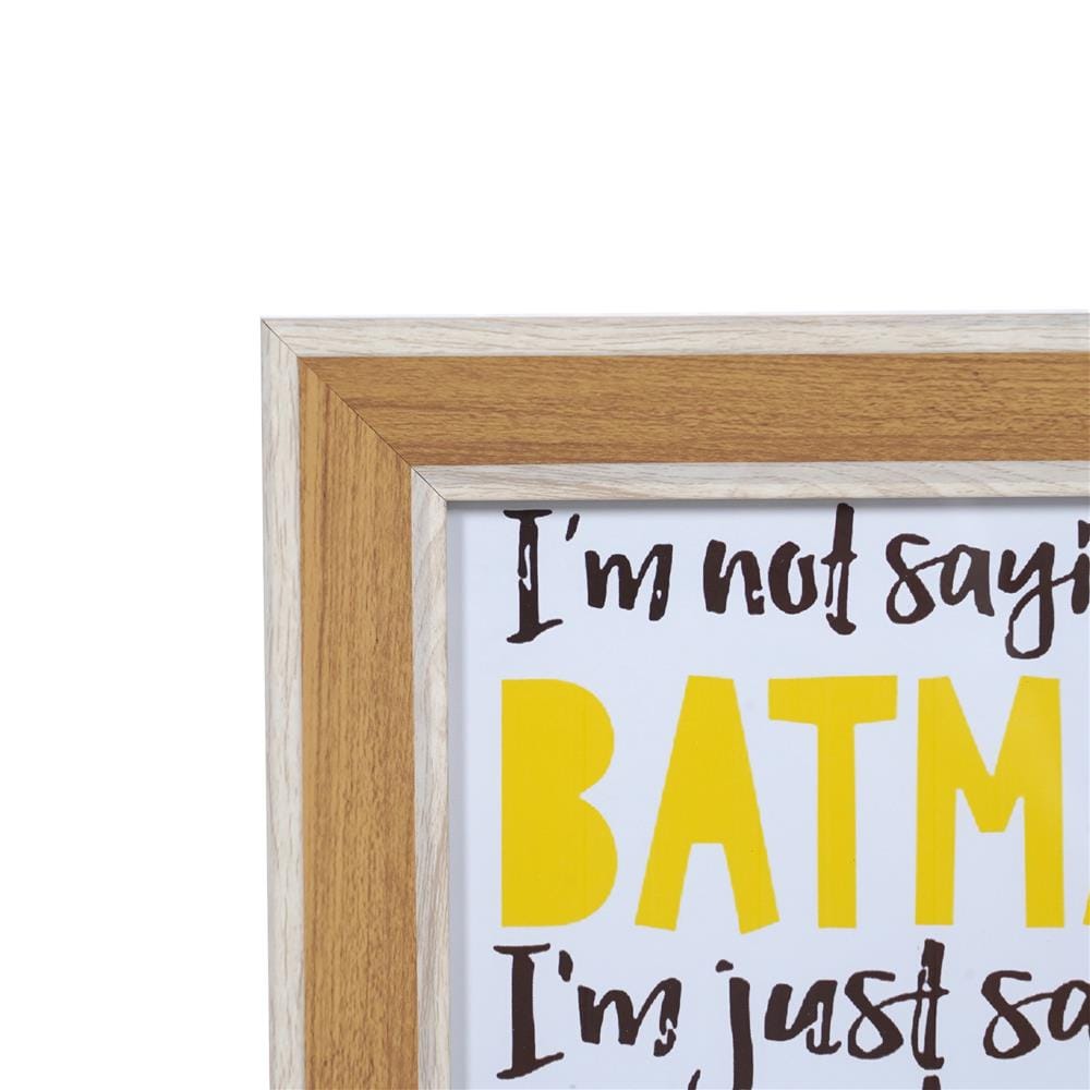 กรอบรูป HOME LIVING STYLE BATMAN 6x8 นิ้ว สีน้ำตาล
