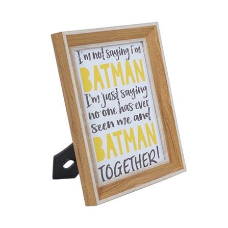 กรอบรูป HOME LIVING STYLE BATMAN 6x8 นิ้ว สีน้ำตาล_3