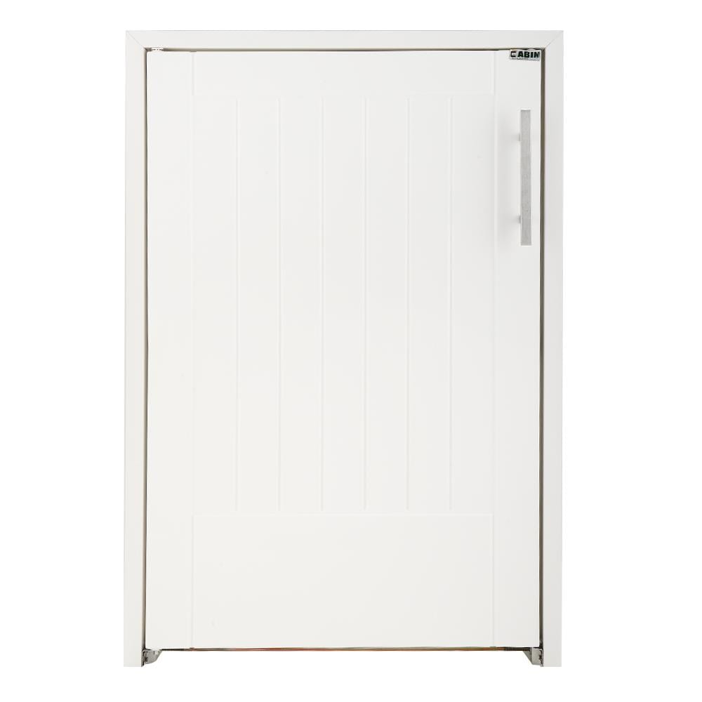 บานถังแก๊ส CABIN EDZO 49.5x75 ซม. สีครีม