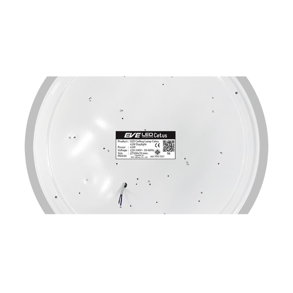 ไฟเพดาน LED EVE 588555 20 นิ้ว 42 วัตต์ DAYLIGHT สีขาว