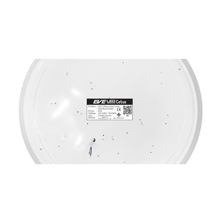 ไฟเพดาน LED EVE 588556 20 นิ้ว 42 วัตต์ WARM WHITE สีขาว_4