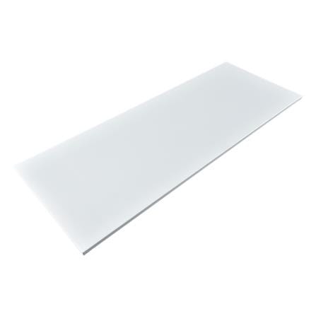 แผ่นชั้นเหล็กเรียบ STACKO FLEXI 80x30x2.5 ซม. สีขาว_0