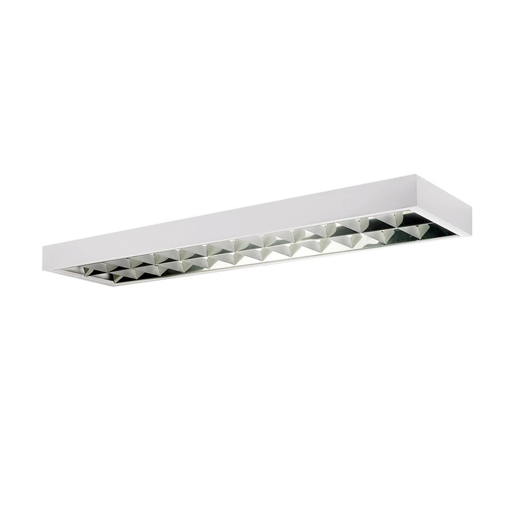 โคมตะแกรงติดลอย LUMAX 9D-00137 2X18 วัตต์ สีขาว