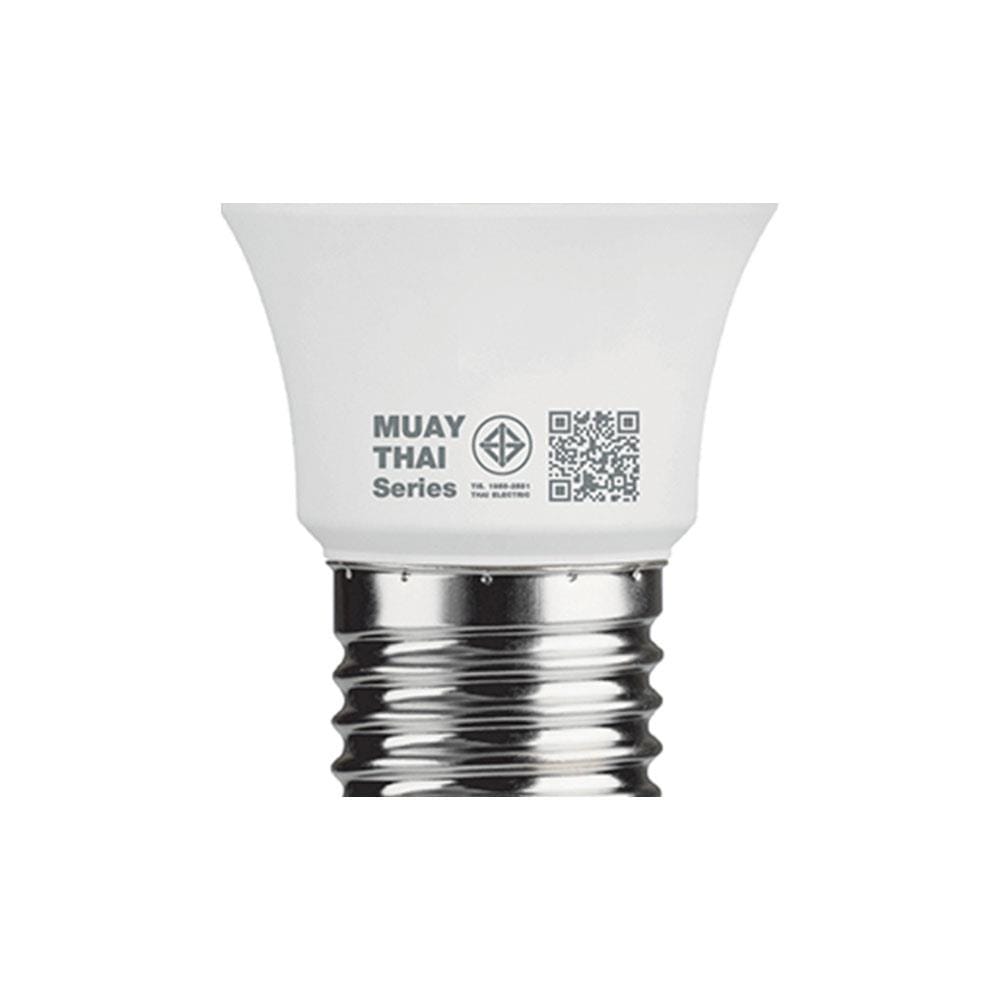 หลอด LED HI-TEK มวยไทย 8 วัตต์ E27 WARMWHITE