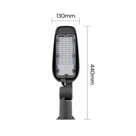 ไฟถนน LED LAMPTAN STREET TANK 30 วัตต์ DAYLIGHT สีเทา_7