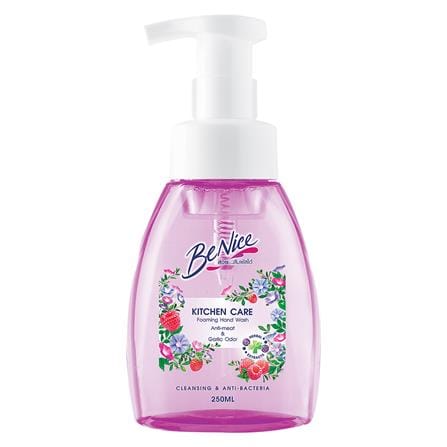 โฟมล้างมือ BE NICE 250ml RASPBERRY & FLORAL_0