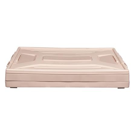 กล่องเก็บของพับได้ STACKO 37x56x35.5 ซม. สีชมพู/ขาว_2