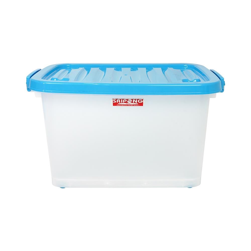 กล่องเก็บของ 43x62x34 ซม. S-60 ลิตร สีฟ้า