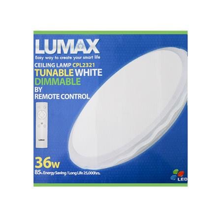 ไฟเพดาน LED L&E 03-A0531 16 นิ้ว 36 วัตต์ DAYLIGHT/COOL WHITE/WARM WHITE สีขาว_2