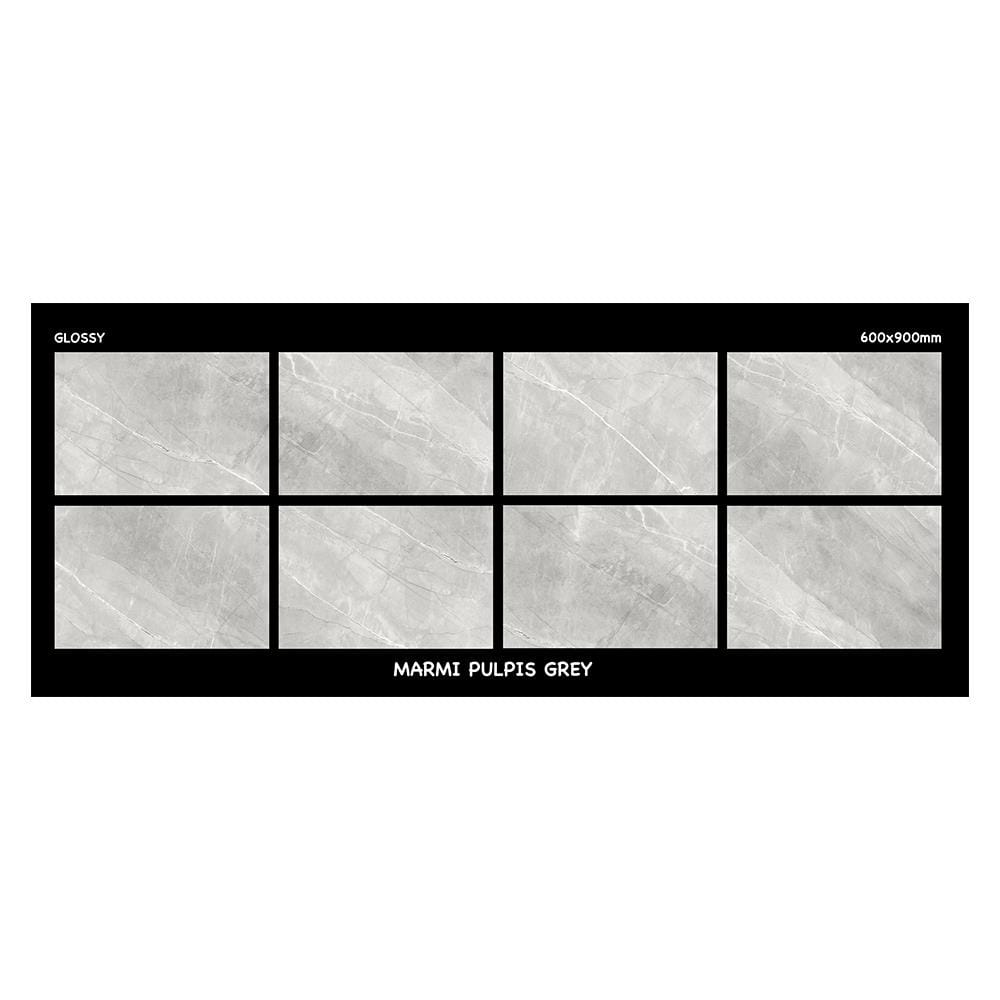 กระเบื้องพื้น 60x90 ซม. มาร์คอส เทา 1.08M2