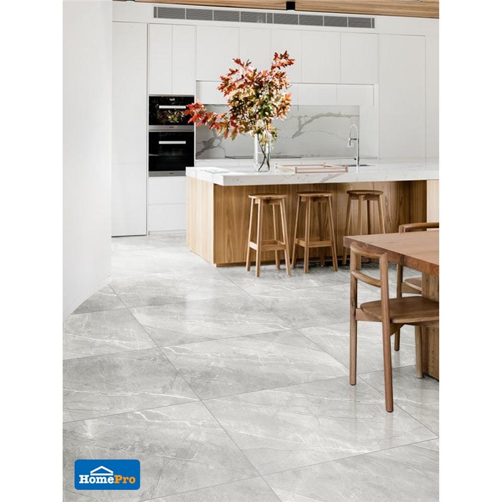 กระเบื้องพื้น 60x90 ซม. มาร์คอส เทา 1.08M2