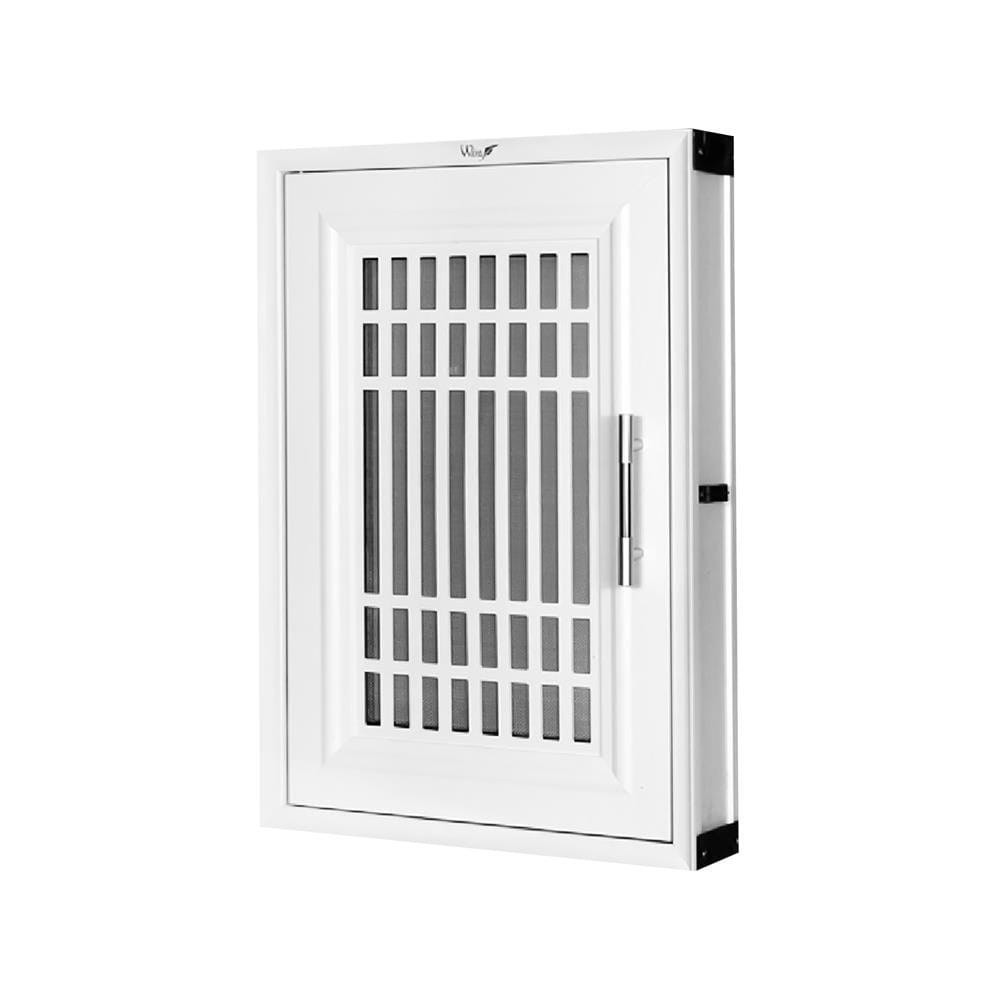 บานซิงค์เดี่ยว WING UPVC DHEVA 45.5x65.5 ซม. สีขาว