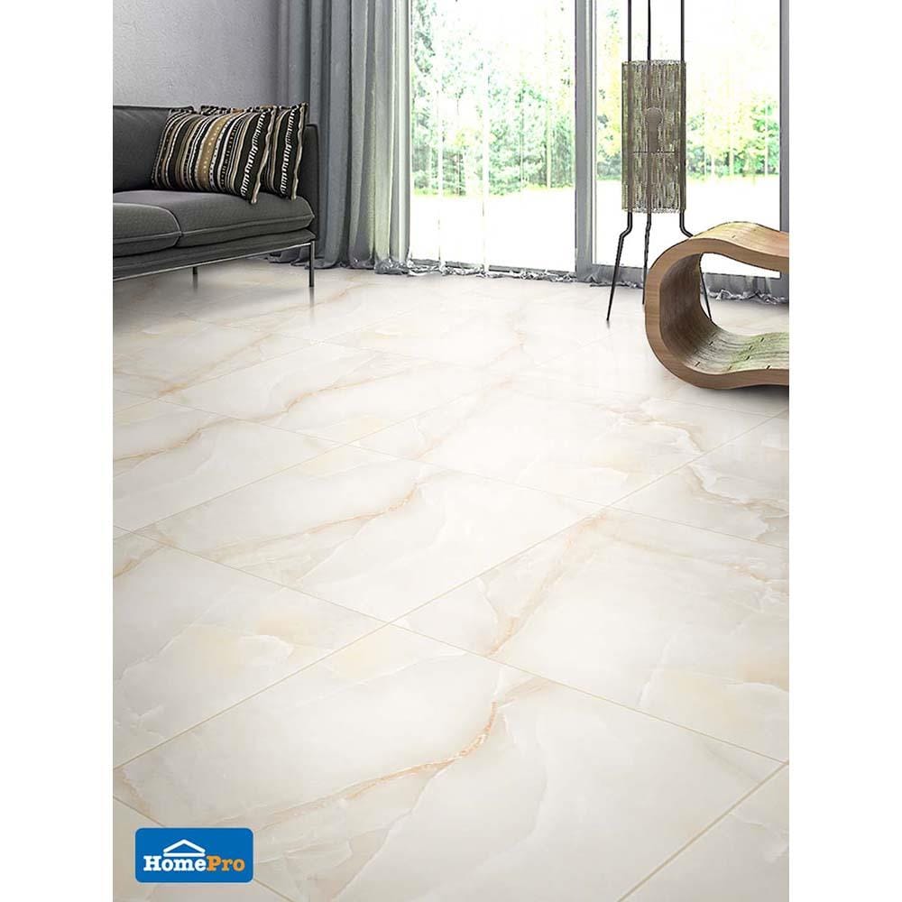 กระเบื้องพื้นพอร์ซเลน 60x60 ซม. จีน่า เบจ 1.44M2