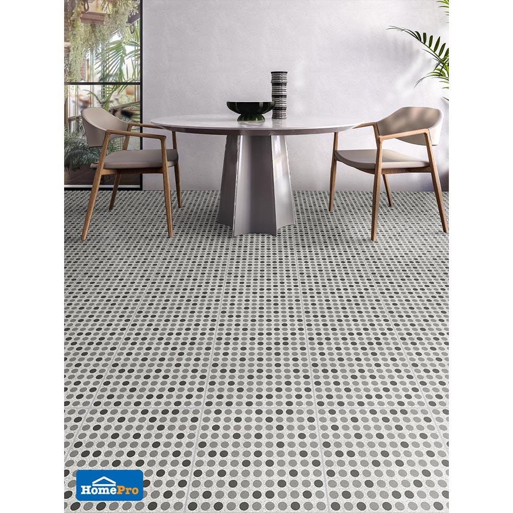 กระเบื้องพื้น 12x12 นิ้ว DURAGRES ไซเคิล เทา A