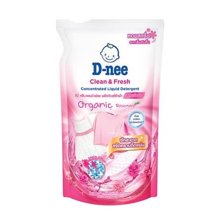 รีฟิลน้ำยาซักผ้าออร์แกนิก D-NEE 550 มล. ORGANIC ROSEMARY_0