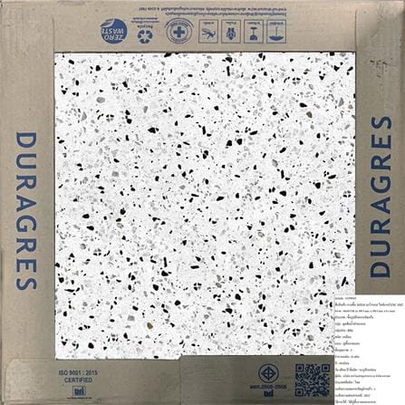 กระเบื้องพื้น 16x16 นิ้ว DURAGRES บาโกรอส ไลท์เกรย์ EXC 1M2_4