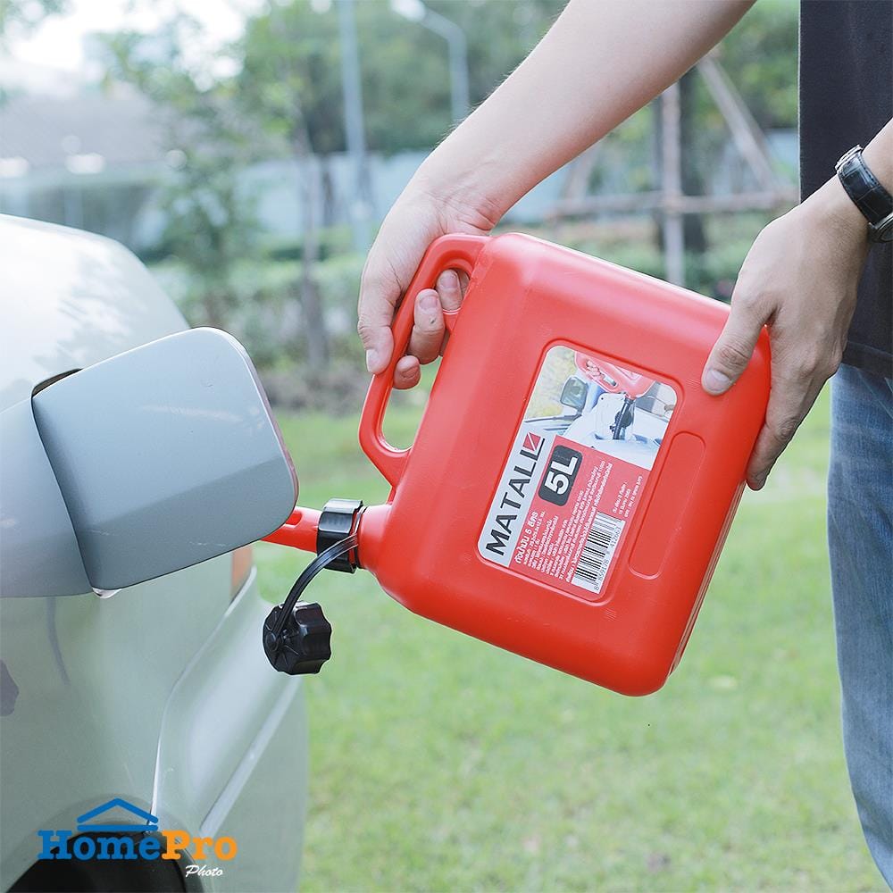 ถังน้ำมัน MATALL GC-5L-RD 5 ลิตร สีแดง