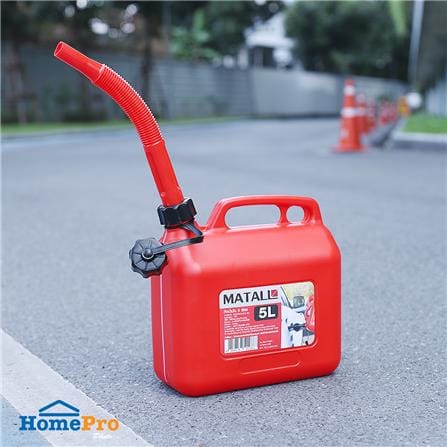 ถังน้ำมัน MATALL GC-5L-RD 5 ลิตร สีแดง_5