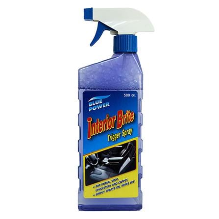 สเปรย์ทำความสะอาดเบาะพรม BLUE POWER INTERIOR BRITE 500 มิลลิลิตร_0