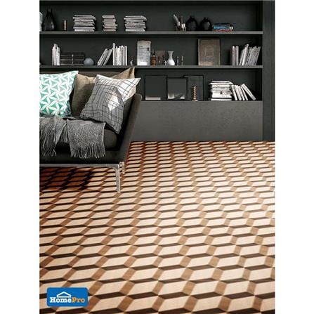 กระเบื้องพื้น 60x60 ซม. CERGRES ลูคัส บราวน์ A 1.44M2_3