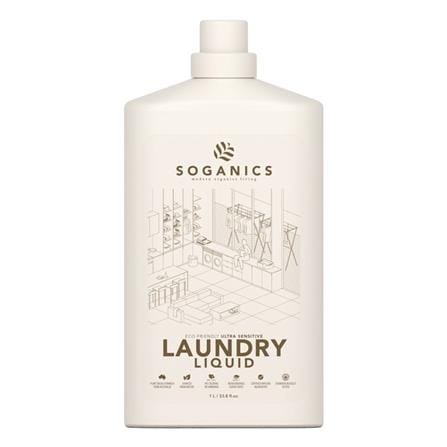 น้ำยาซักผ้า SOGANICS 1,000ml EUCALYPTUS
