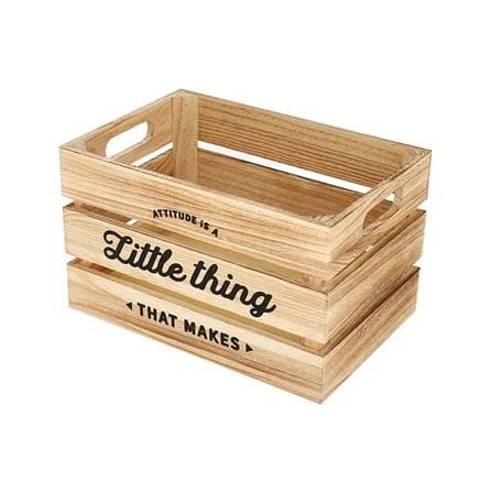 กล่องลังไม้ STACKO LITTLE THING 30x20x18 ซม. สี NATURAL_0