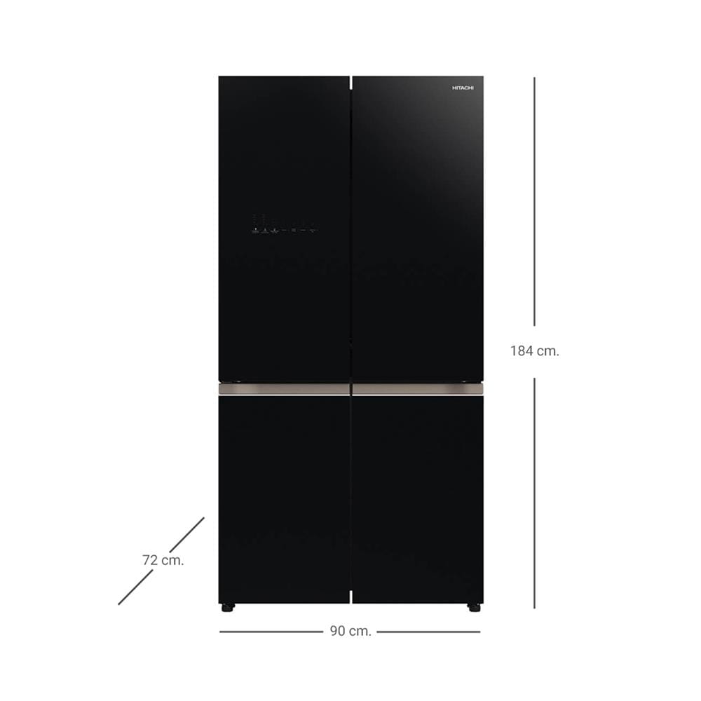 ตู้เย็น MULTI DOOR HITACHI RWB640VF GBK 20.1 คิว กระจกดำ อินเวอร์เตอร์