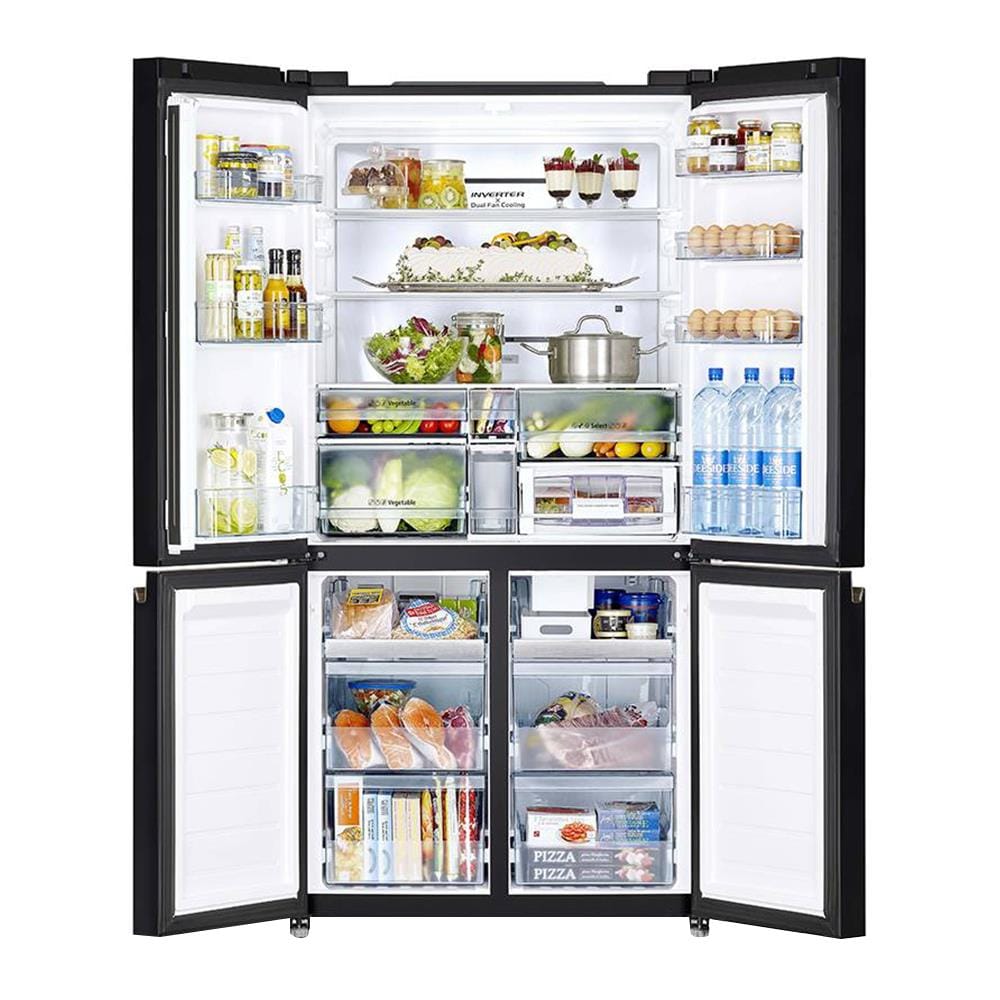 ตู้เย็น MULTI DOOR HITACHI RWB640VF GMG 20.1 คิว กระจกเทา อินเวอร์เตอร์