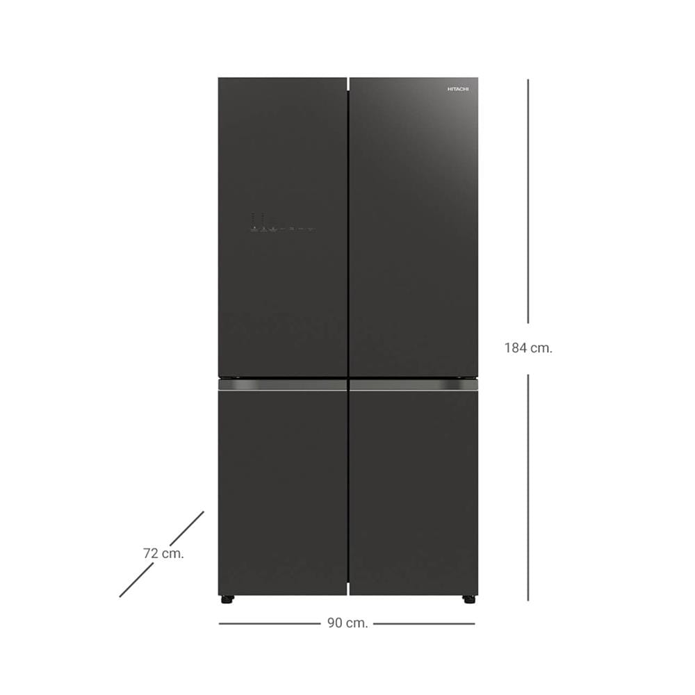 ตู้เย็น MULTI DOOR HITACHI RWB640VF GMG 20.1 คิว กระจกเทา อินเวอร์เตอร์