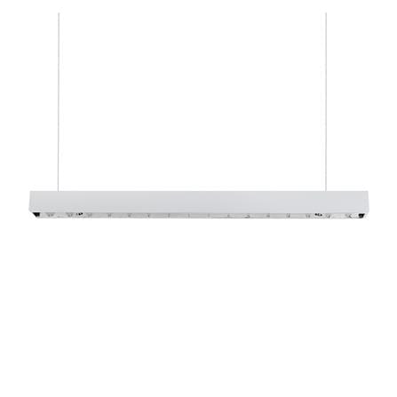 โคมตะแกรงติดลอย RACER LINEAR LOUVER 1x18 วัตต์ สีขาว