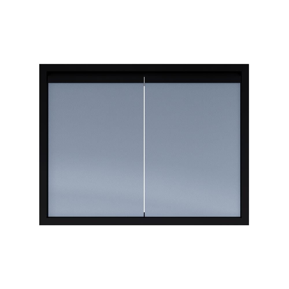 บานซิงค์คู่ JUPITER STARRY 83x63 ซม. สี GRAY METALLIC