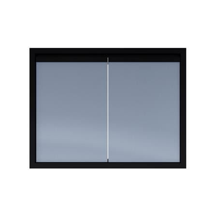 บานซิงค์คู่ JUPITER STARRY 83x63 ซม. สี GRAY METALLIC_0