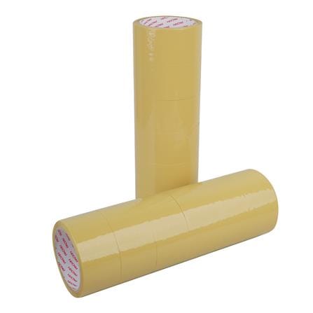 เทป OPP PACK IN 2 นิ้ว x 45 หลา สีน้ำตาล 12 ม้วน/แ...