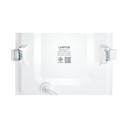 ดาวน์ไลท์ LED LAMPTAN ULTRA SLIM PC 7 นิ้ว 15 วัตต์ DAYLIGHT สีขาว_7