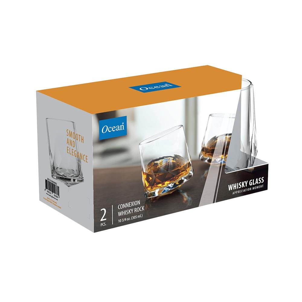 แก้วน้ำ 305ml OCEAN GLASS CONNEXION แพ็ค 2 ใบ