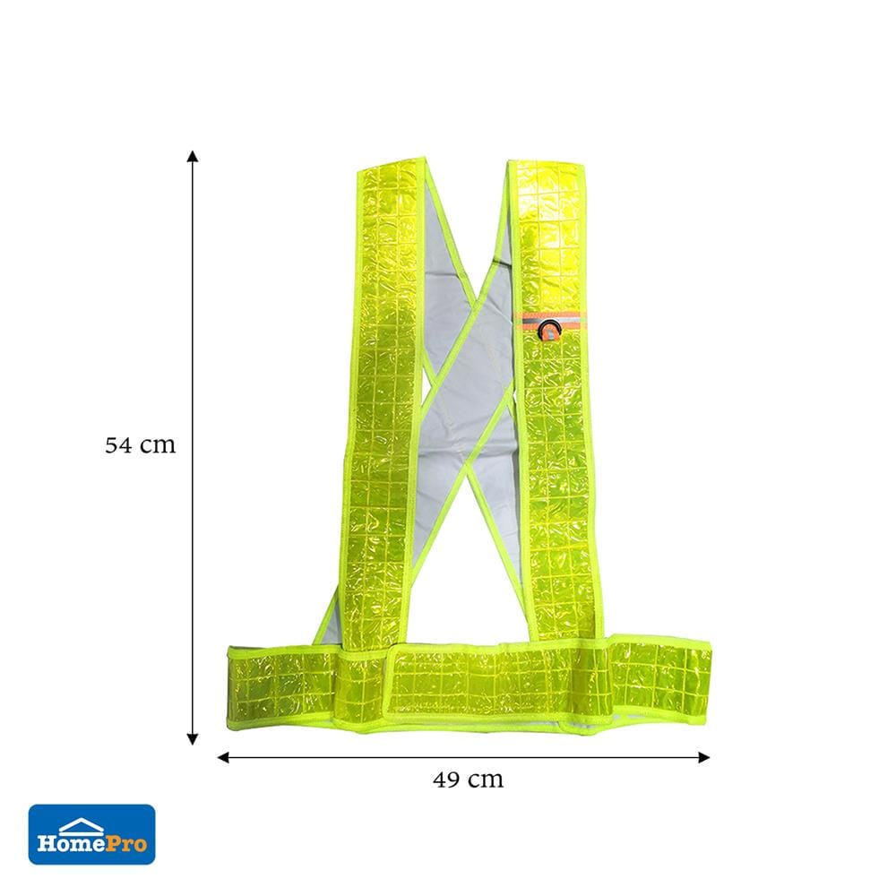 เสื้อกั๊กสะท้อนแสง HS774 สีเขียว