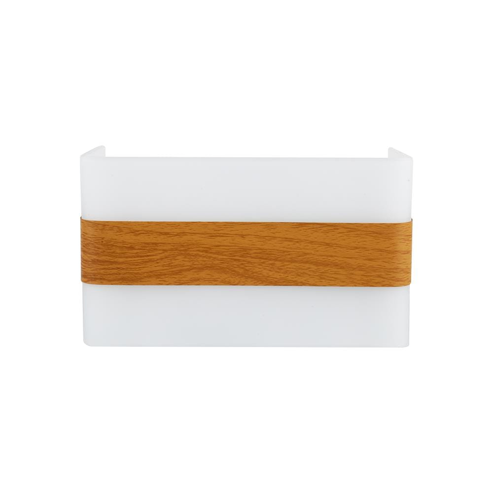 ไฟกิ่งภายใน CARINI VW0445-1 สีขาว/ลายไม้ 1 หัว