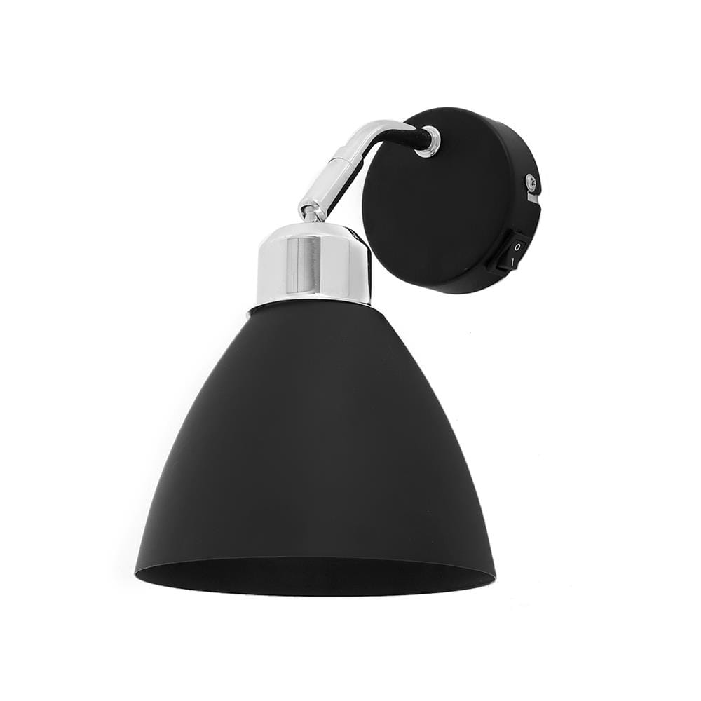 ไฟกิ่งภายใน CARINI VW0448-1B สีดำ/โครม 1 หัว