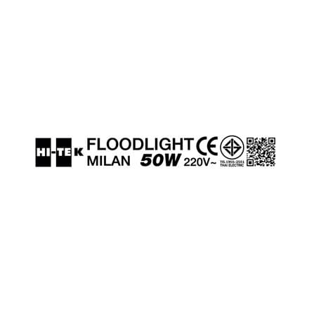 สปอตไลท์ภายนอก LED HI-TEK MILAN 50 วัตต์ DAYLIGHT_8