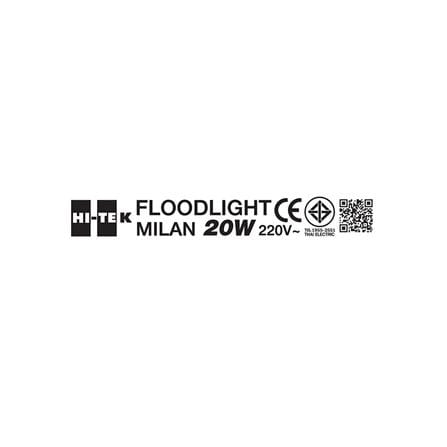 สปอตไลท์ภายนอก LED HI-TEK MILAN 20 วัตต์ DAYLIGHT_8