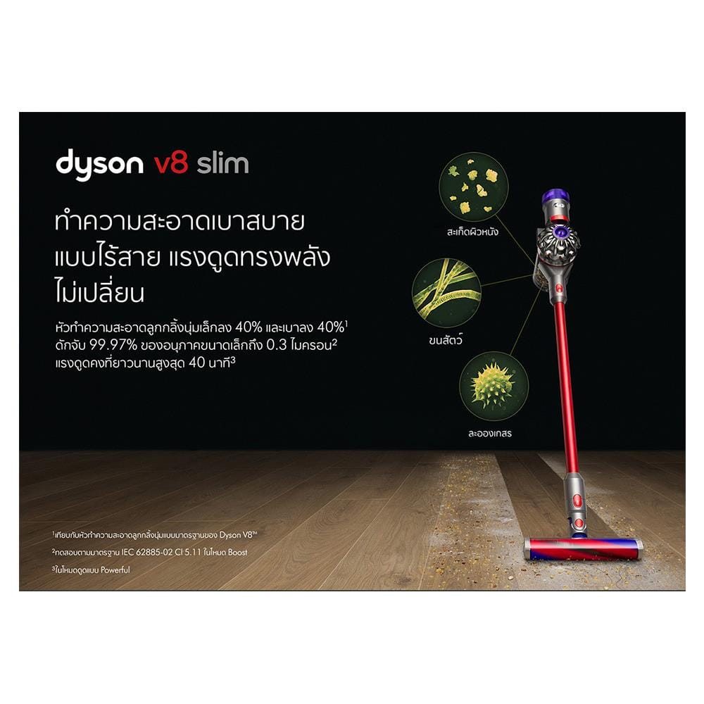 STICK VACUUM CLEANER DYSON SV10(V8) SLIM FLUFFY+