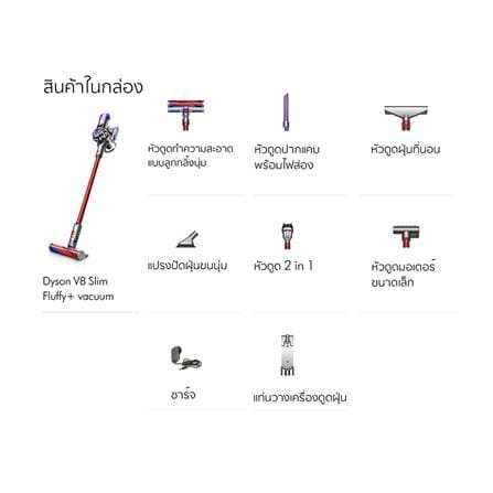 STICK VACUUM CLEANER DYSON SV10(V8) SLIM FLUFFY+_4