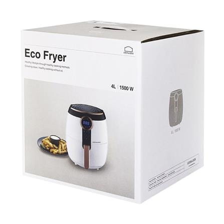 หม้อทอด LOCKNLOCK EJF376WHT 4 ลิตร สีขาว_1