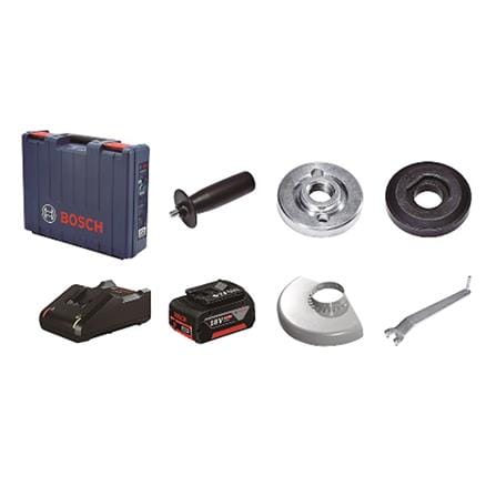 เครื่องเจียรไร้สาย (พร้อมแบตเตอรี่) BOSCH GWS18V-10 4 นิ้ว 18 โวลต์_2