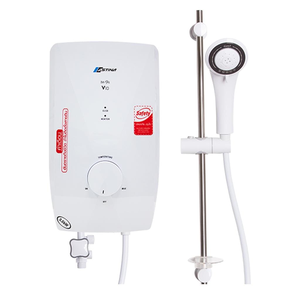 เครื่องทำน้ำอุ่น ASTINA IM-9E 3500 วัตต์ สีขาว
