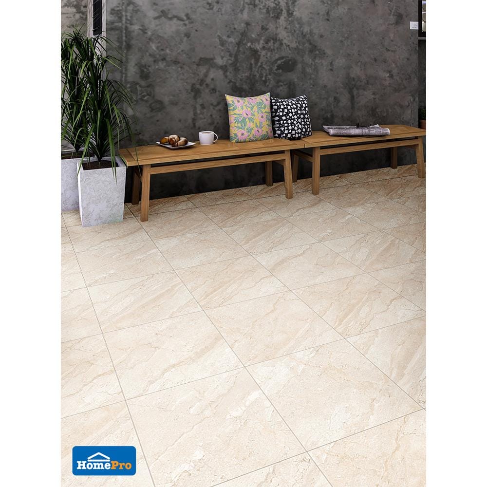 กระเบื้องพื้น 16x16 นิ้ว DURAGRES ริคกี้ เบจ EXC 0.96M2