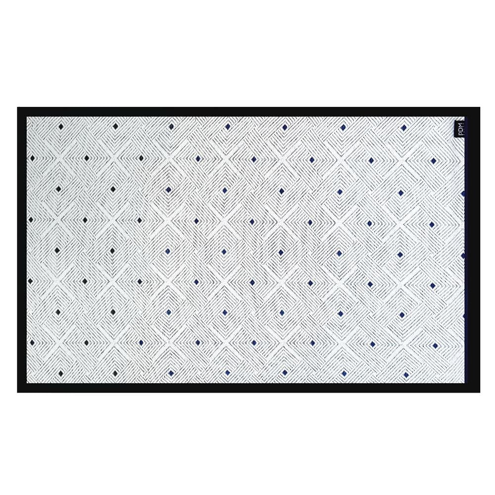 เสื่ออเนกประสงค์ PDM BRAND EASE 150x240 ซม. สีน้ำเงิน-ขาว