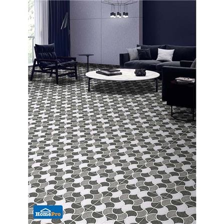 กระเบื้องพื้น 8x8 นิ้ว DURAGRES โดโนแวน เทาเข้ม A 1 ตร.ม._1