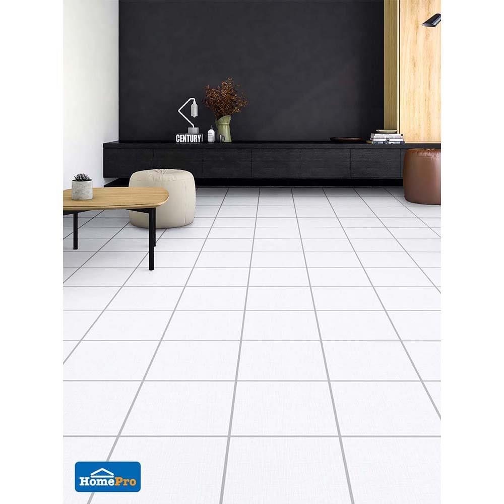กระเบื้องพื้น 8x8 นิ้ว DURAGRES เตรส เทา A 1M2