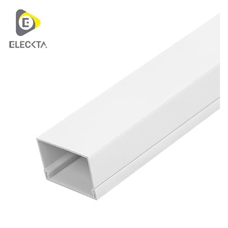 รางไวร์เวย์ PVC ELECKTA 4060x2 ม. สีขาว_0